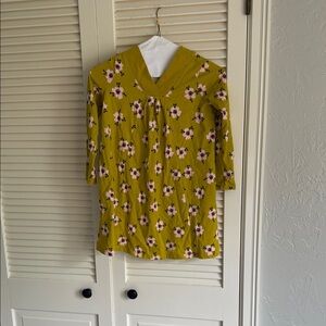 Tea Collection Yellow Floral Kids Dress